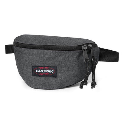 Bolsa de Cintura Eastpak Springer Black Denim | Bolsa Waist Bag para Viagem, Festival e Dia a Dia
