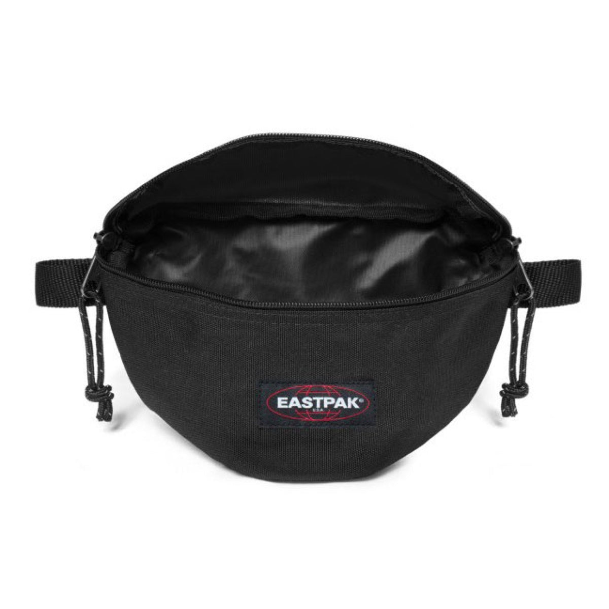 Bolsa de Cintura Eastpak Springer Black | Bolsa de Cintura Preta para Viagem, Festival e Dia a Dia