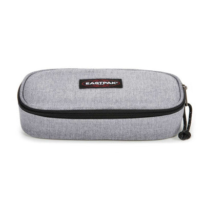 Estojo Eastpak Oval Sunday Grey | Estojo Escolar Cinzento para Canetas e Material Escolar