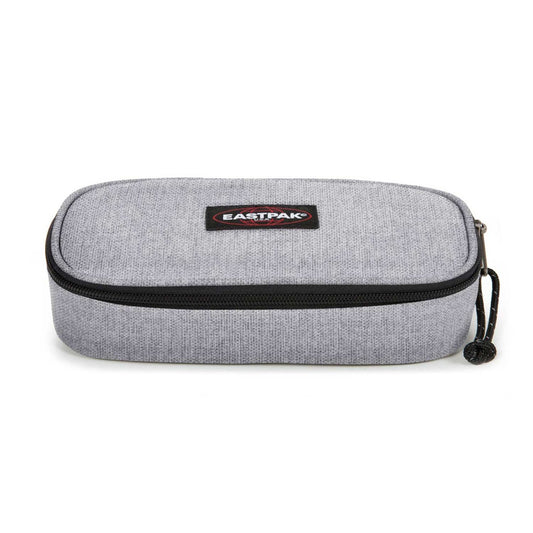Estojo Eastpak Oval Sunday Grey | Estojo Escolar Cinzento para Canetas e Material Escolar
