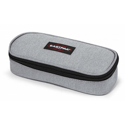 Estojo Eastpak Oval Sunday Grey | Estojo Escolar Cinzento para Canetas e Material Escolar