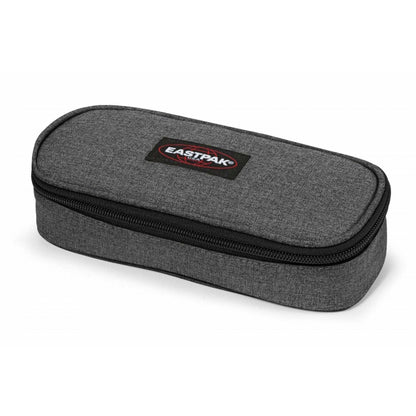 Estojo Eastpak Oval Black Denim | Estojo Escolar para Canetas, Lápis e Material Escolar