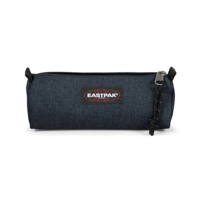 Estojo Eastpak Benchmark Single Triple Denim | Estojo Escolar para Canetas, Lápis e Material Escolar