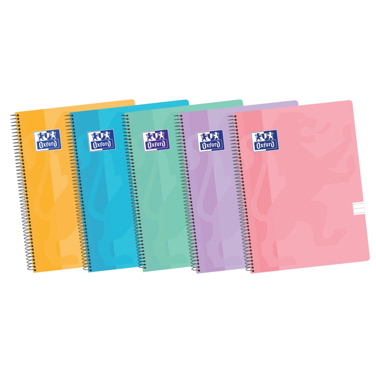 Caderno Oxford Cor Pastel Capa Plástica