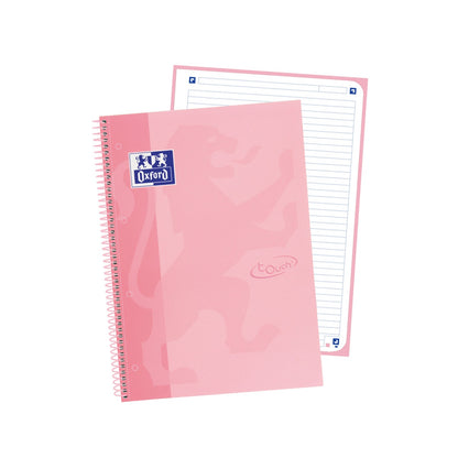 Caderno Oxford Cores Pastel Capa Dura