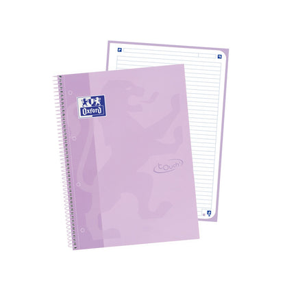 Caderno Oxford Cores Pastel Capa Dura