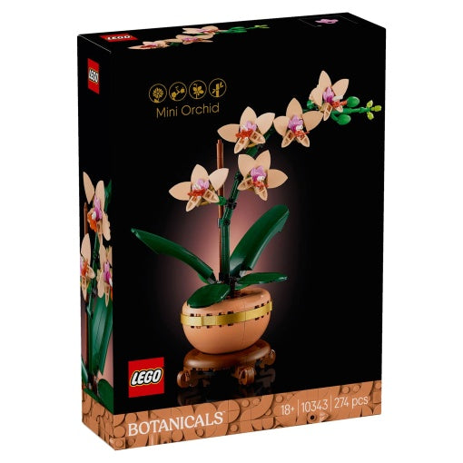 LEGO Botanicals Orquídea em Miniatura 10343 — fotografia oficial 1