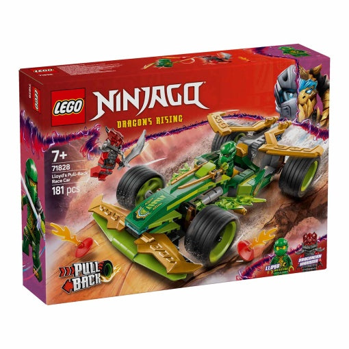 LEGO NINJAGO Carro de Corrida Pull-Back do Lloyd 71828 — imagem oficial 1