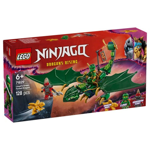 LEGO NINJAGO Dragão da Floresta Verde do Lloyd 71829 — fotografia oficial 1