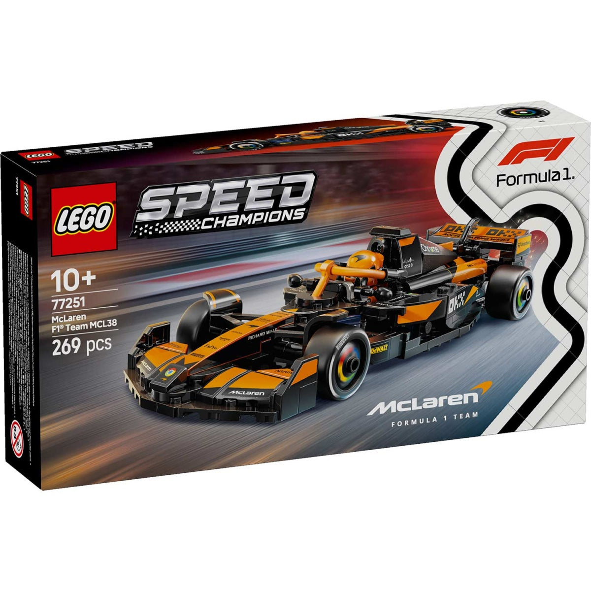 LEGO Speed Champions Carro de Corrida McLaren F1 Team