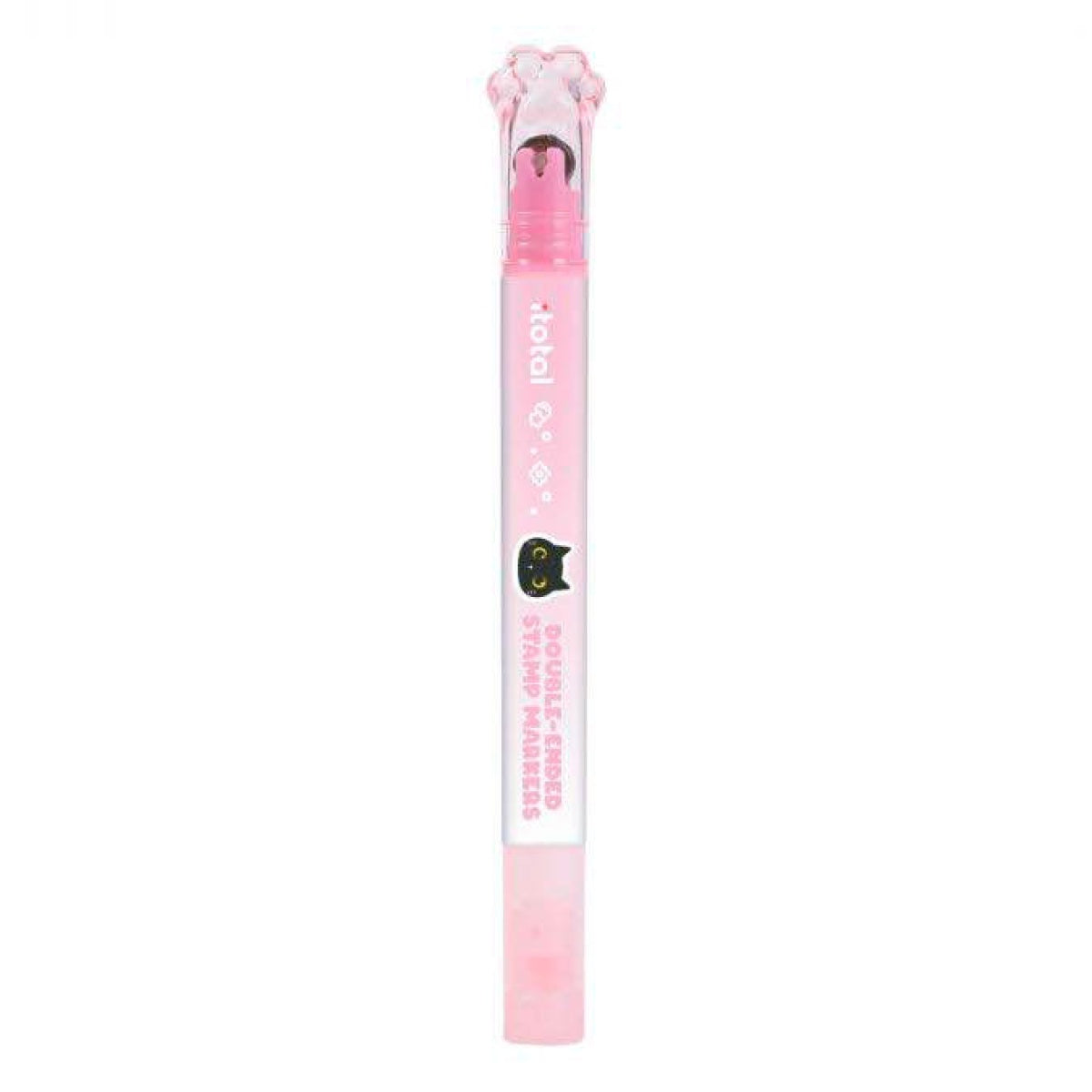Sublinhador com Carimbo e Glitter Rosa itotal