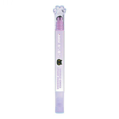 Sublinhador com Carimbo e Glitter Roxo itotal