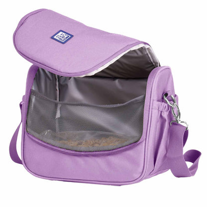 Lancheira Térmica Oxford B-Foodie Lavanda 8,8L | Bolsa Térmica para Almoço, Escola e Trabalho