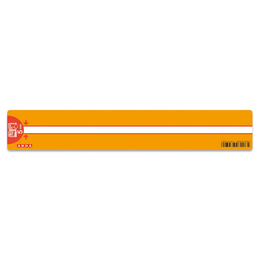 Régua Guia de Leitura Arda 5mm | Laranja