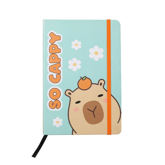 Caderno A5 itotal Capivara com Elástico
