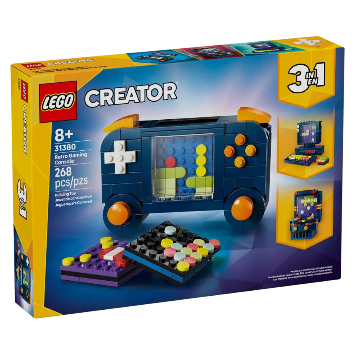 LEGO Creator 3-in-1 Consola de Jogos Retro