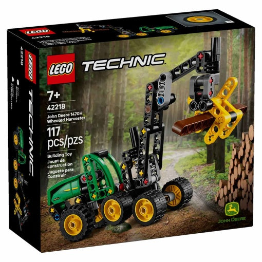 LEGO Technic Ceifeira com Rodas John Deere 1470H 42218 — fotografia oficial 1