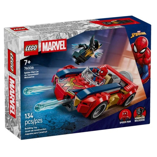 LEGO Marvel Spider-Man contra Wolverine Venomizado 76336 — fotografia oficial 1