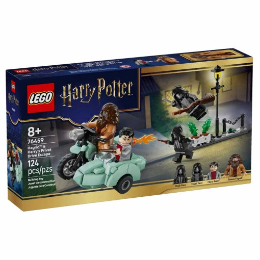 LEGO Harry Potter Fuga de Privet Drive do Hagrid e Harry 76459 — fotografia oficial 1