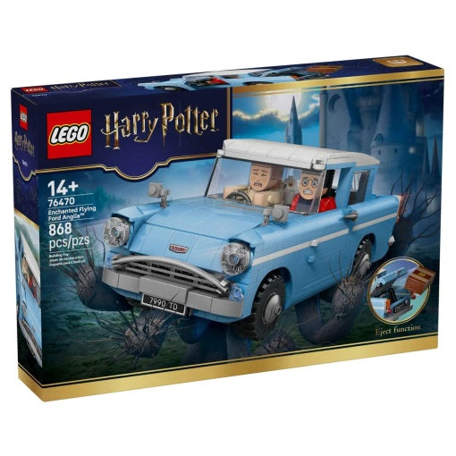 LEGO Harry Potter Ford Anglia Voador Encantado 76470 — fotografia oficial 1