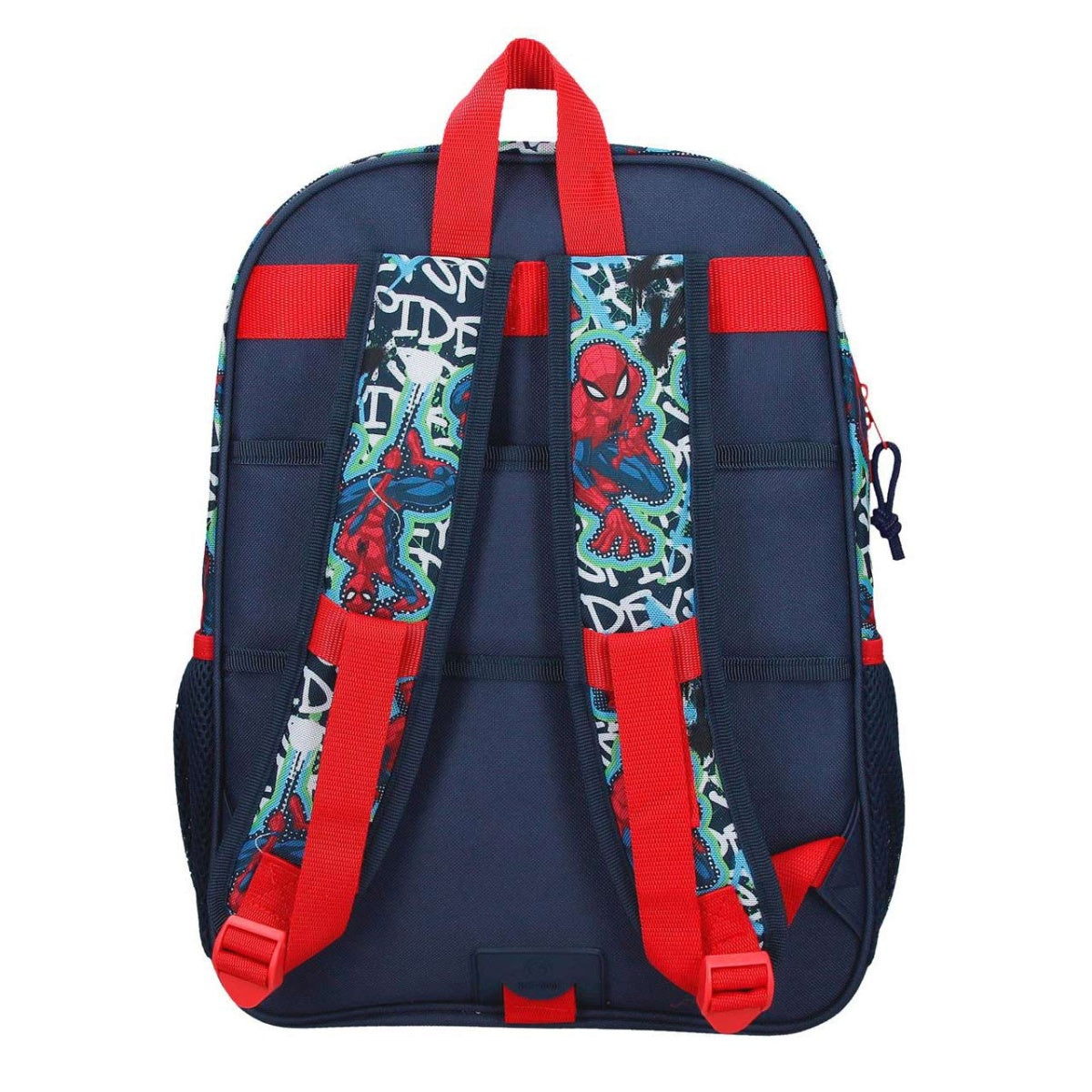 Mochila Escolar Marvel Graffiti of Spider-Man 16L | Adaptável a Trolley