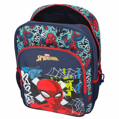 Mochila Escolar Marvel Graffiti of Spider-Man 16L | Adaptável a Trolley