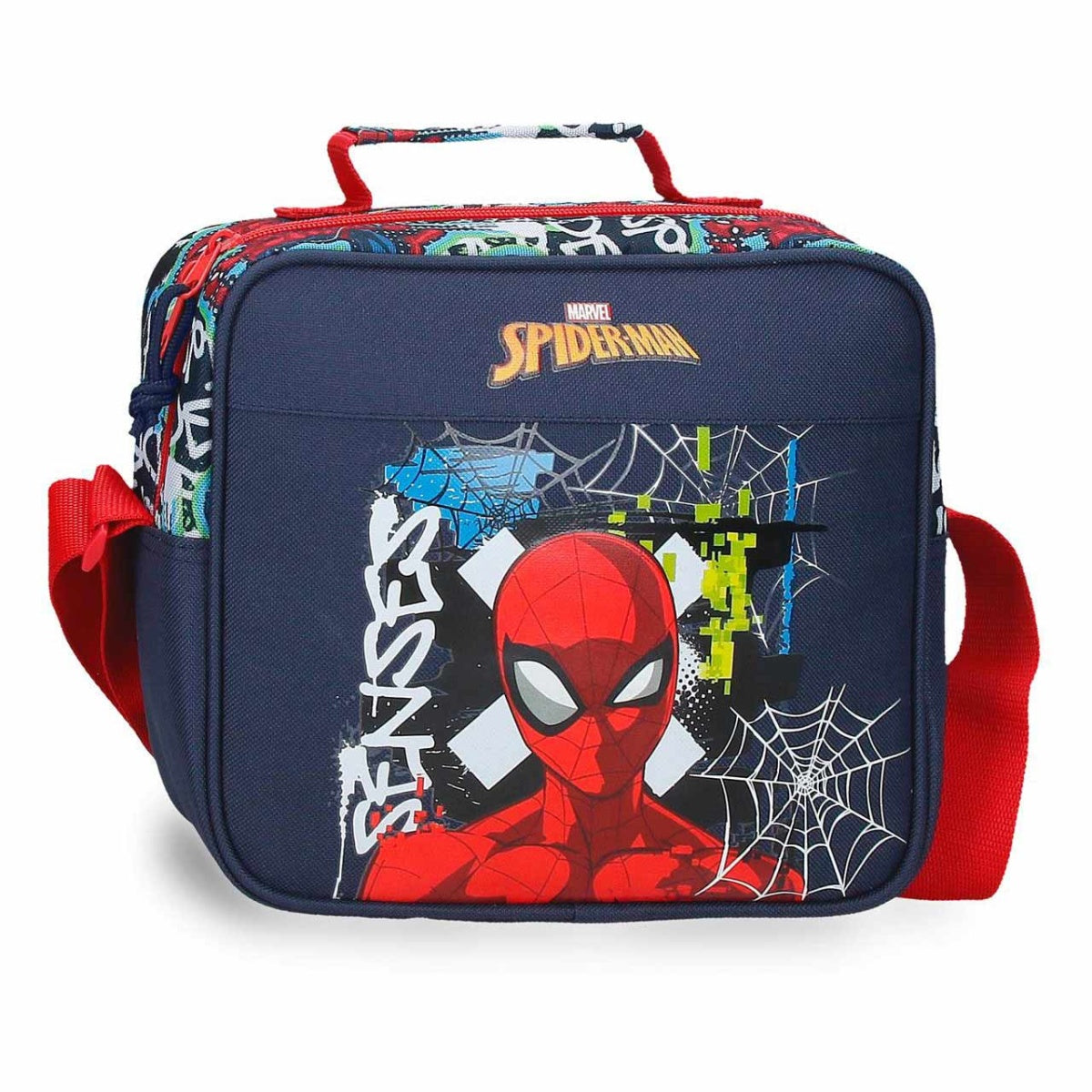 Lancheira Térmica Marvel Graffiti of Spider-Man | Adaptável a Trolley