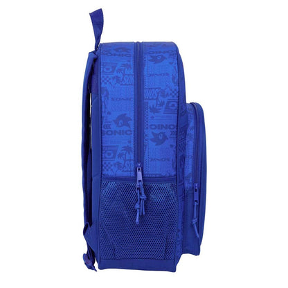 Mochila Escolar Sonic 19 Litros Adaptável a Trolley | Mochila Infantil para Escola