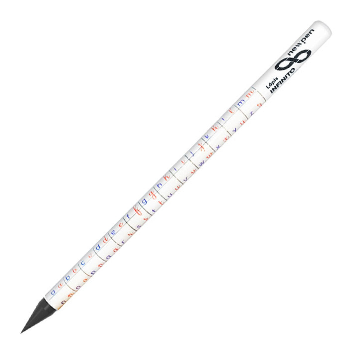 Lápis Infinito Newpen Educativo Abecedário HB Nº2 | Lápis Escolar Reutilizável