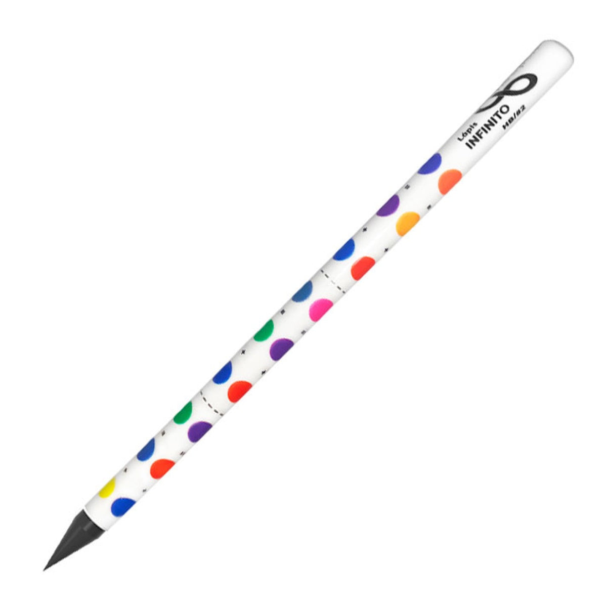 Lápis Infinito Newpen Educativo Mix Colours HB Nº2 | Lápis Escolar Reutilizável