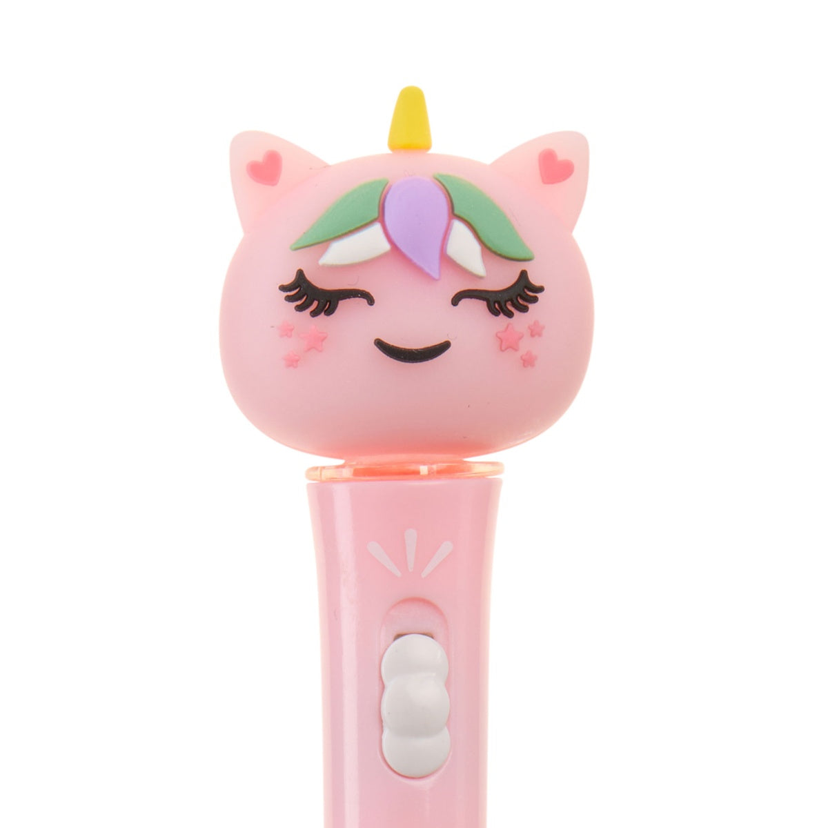 Esferográfica com Luz Unicórnio Rosa BACK2FUN