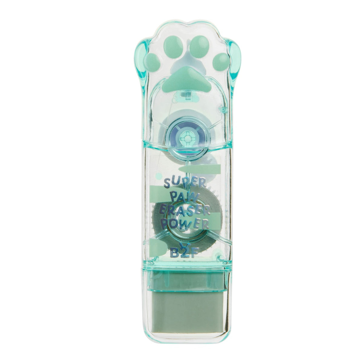 Corretor de Fita com Borracha Patita Verde BACK2FUN