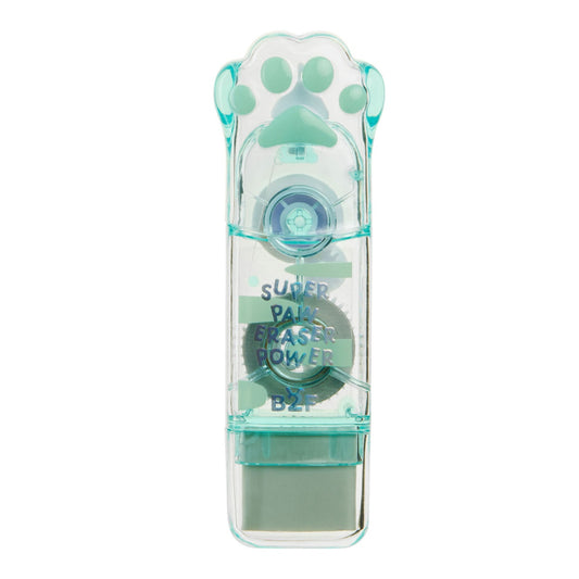 Corretor de Fita com Borracha Patita Verde BACK2FUN