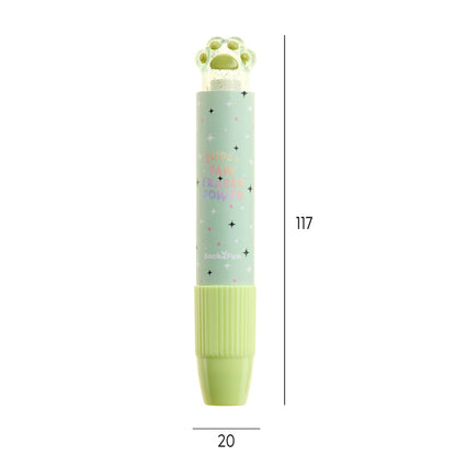 Borracha Stick Patita Verde BACK2FUN