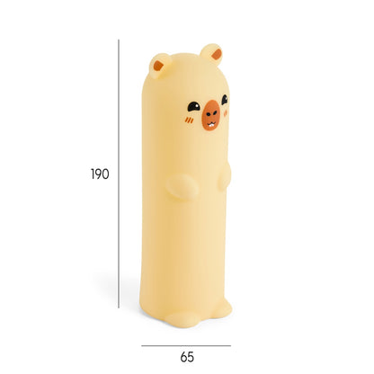 Estojo de Silicone Brilha no Escuro Capivara BACK2FUN