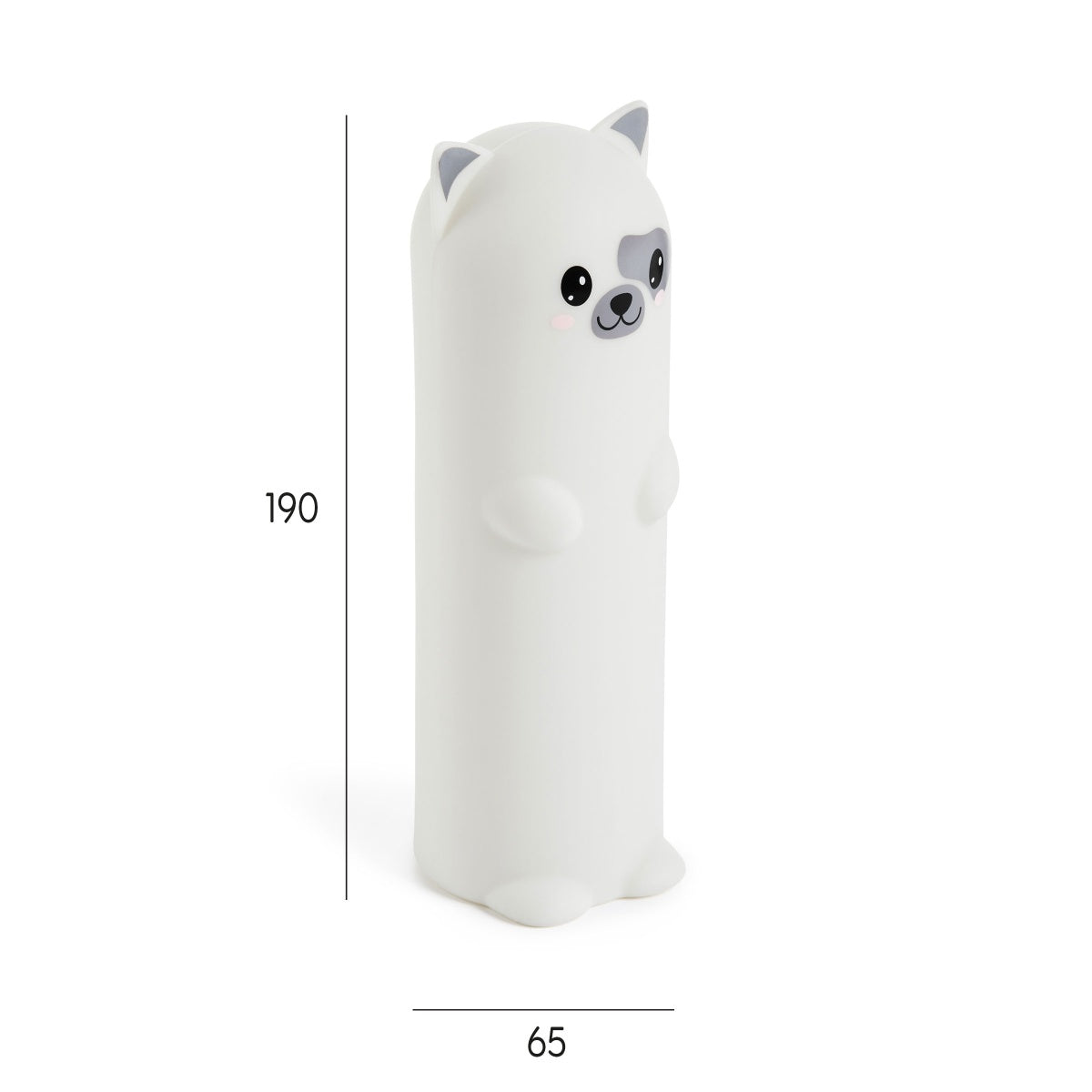 Estojo de Silicone Brilha no Escuro Cão BACK2FUN