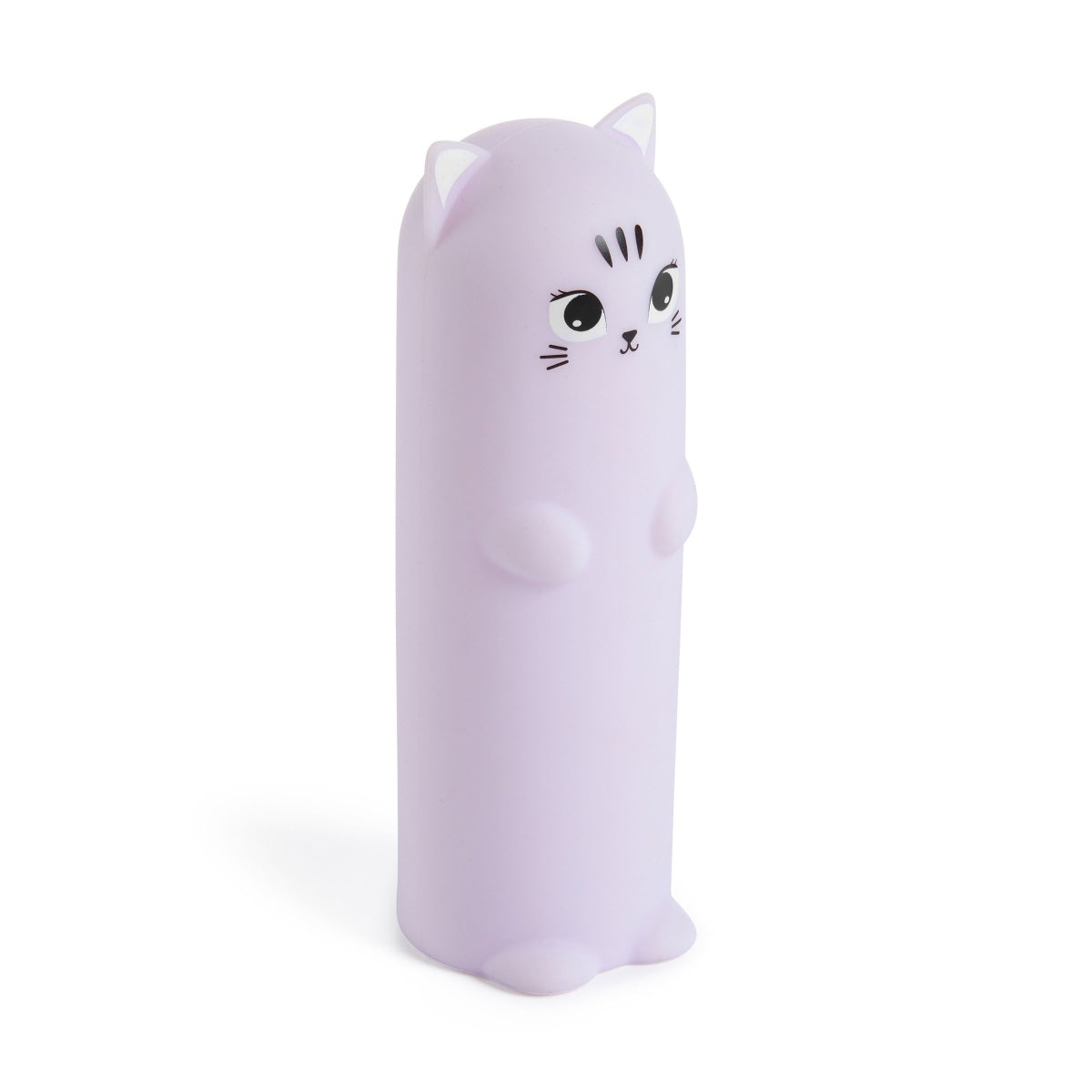 Estojo de Silicone Brilha no Escuro Gato BACK2FUN