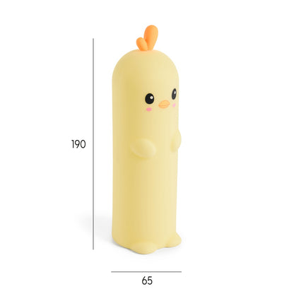 Estojo de Silicone Brilha no Escuro Pintainho BACK2FUN