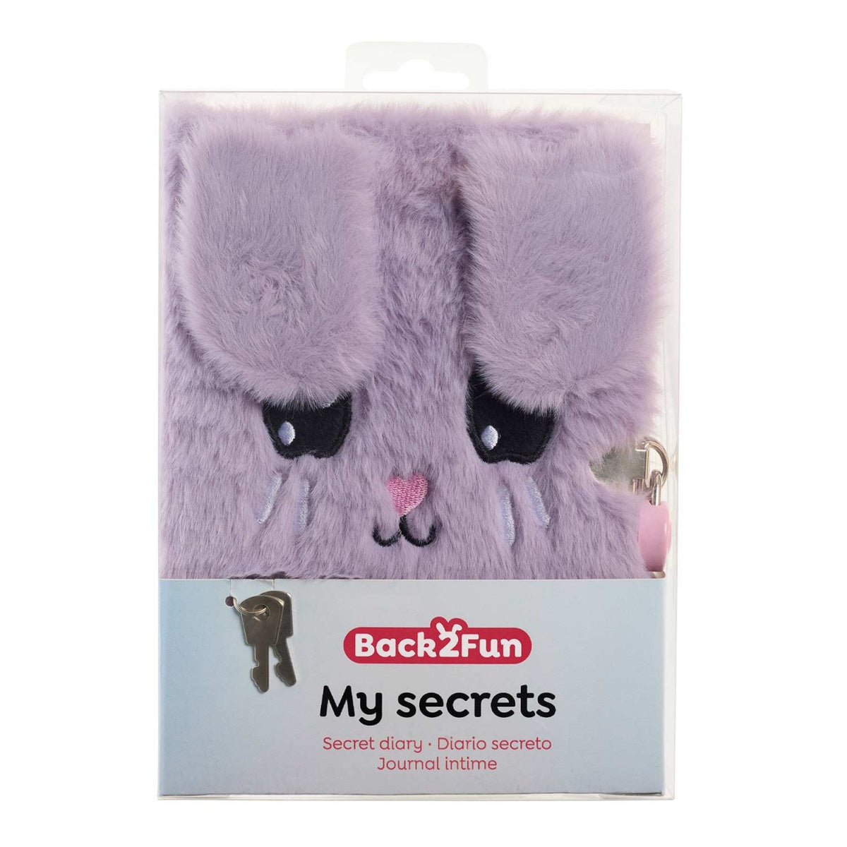 Diário Secreto de Peluche Coelho BACK2FUN