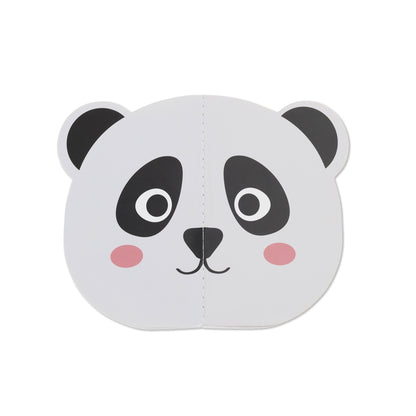 Conjunto 2 Cadernos Lisos Panda/Capivara BACK2FUN
