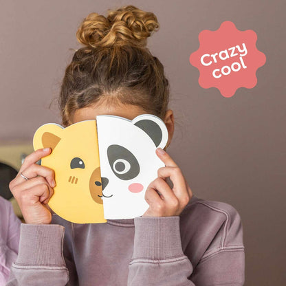 Conjunto 2 Cadernos Lisos Panda/Capivara BACK2FUN