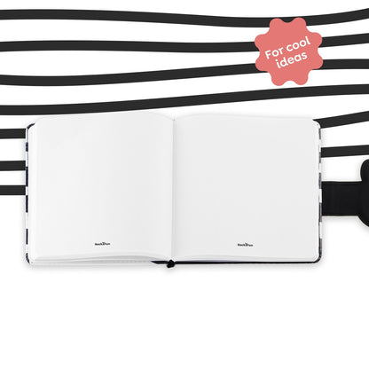 Caderno Acolchoado Liso Zebra BACK2FUN