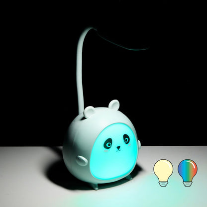 Candeeiro e Luz de Secretária LED BACK2FUN Panda Menta