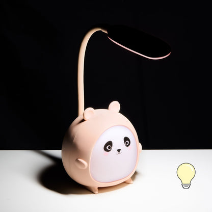 Candeeiro e Luz de Secretária LED BACK2FUN Panda Rosa