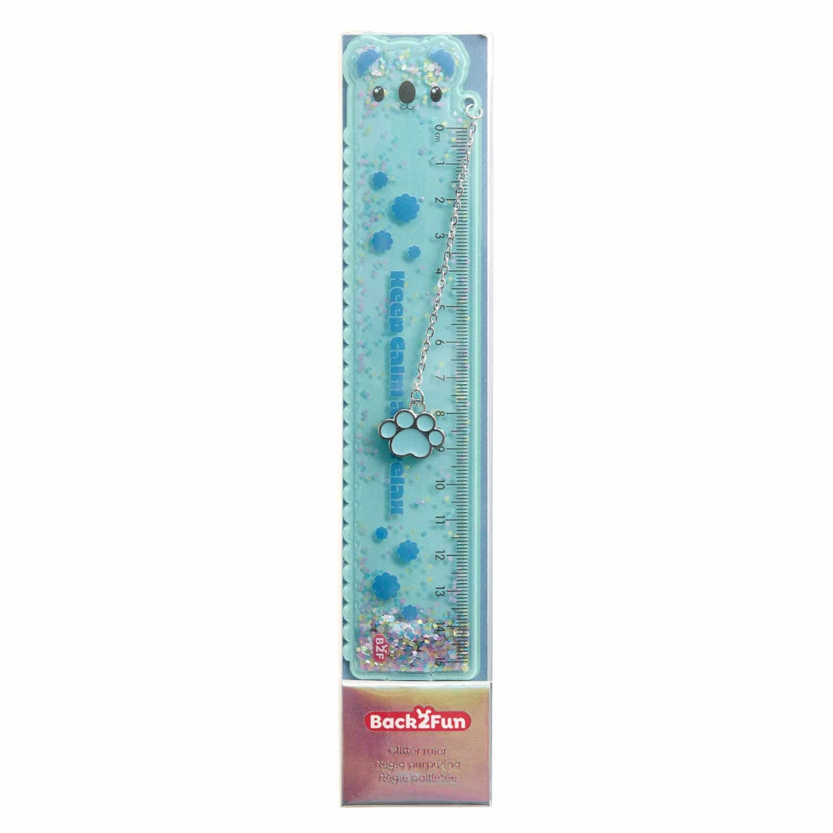 Régua BACK2FUN Glitter 15 cm Coala