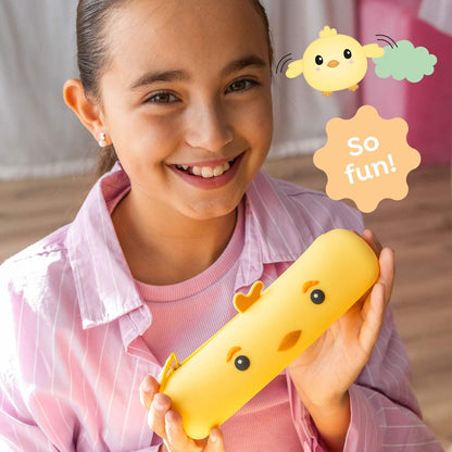 Estojo de Silicone BACK2FUN Rollie Pintainho