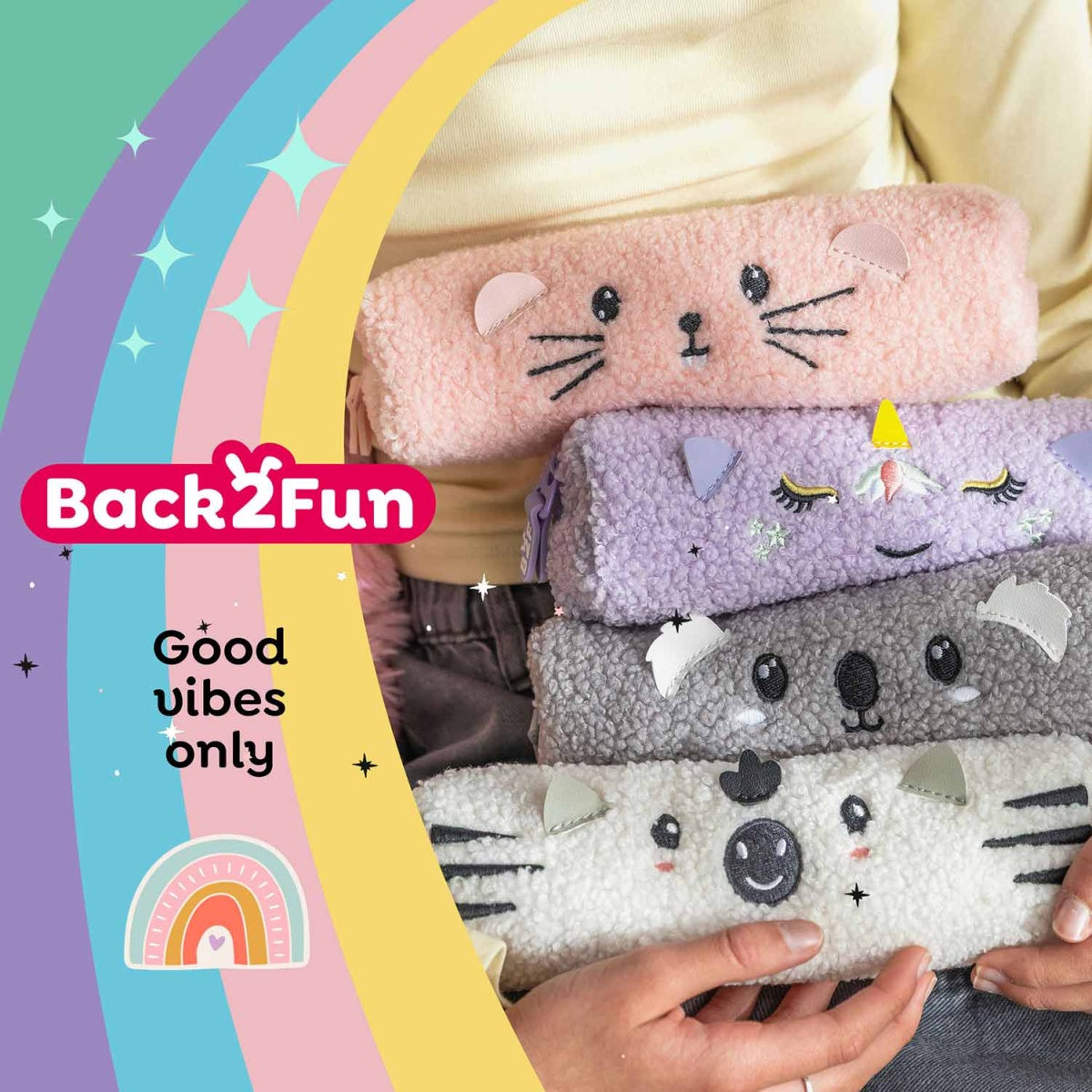 Estojo de Peluche BACK2FUN Fluffimals Coala