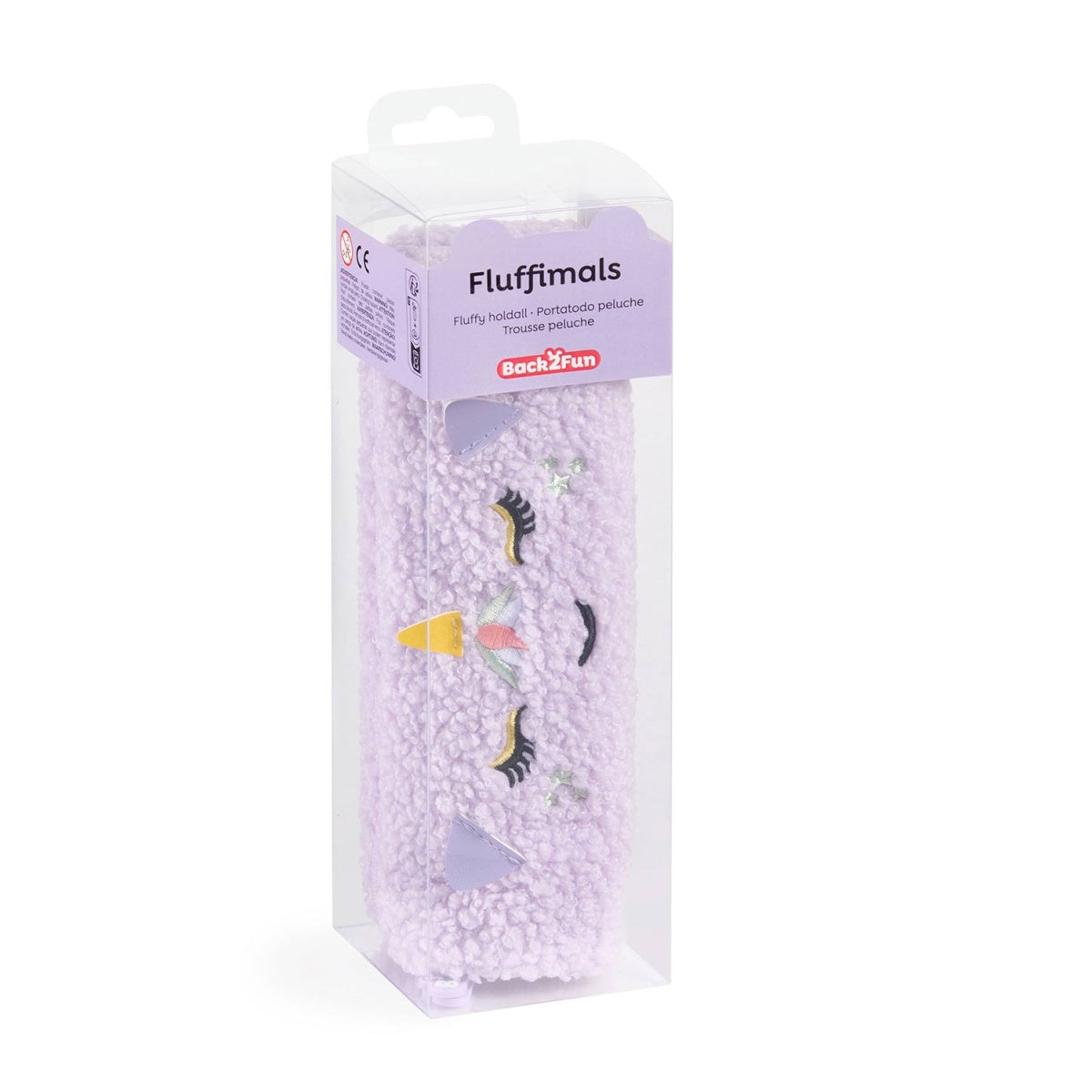 Estojo de Peluche BACK2FUN Fluffimals Unicórnio