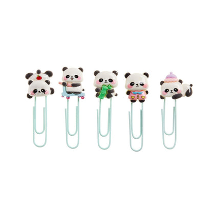 Conjunto de 5 Clips BACK2FUN Clip & Calm Panda