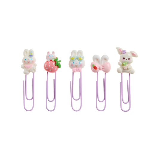 Conjunto de 5 Clips BACK2FUN Clip & Calm Coelho